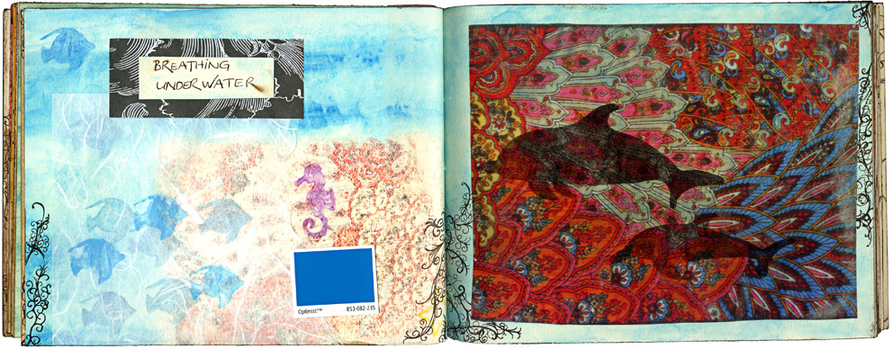 Anna Cull book underwater