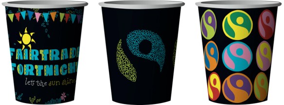 Anna Cull Fairtrade coffee cups