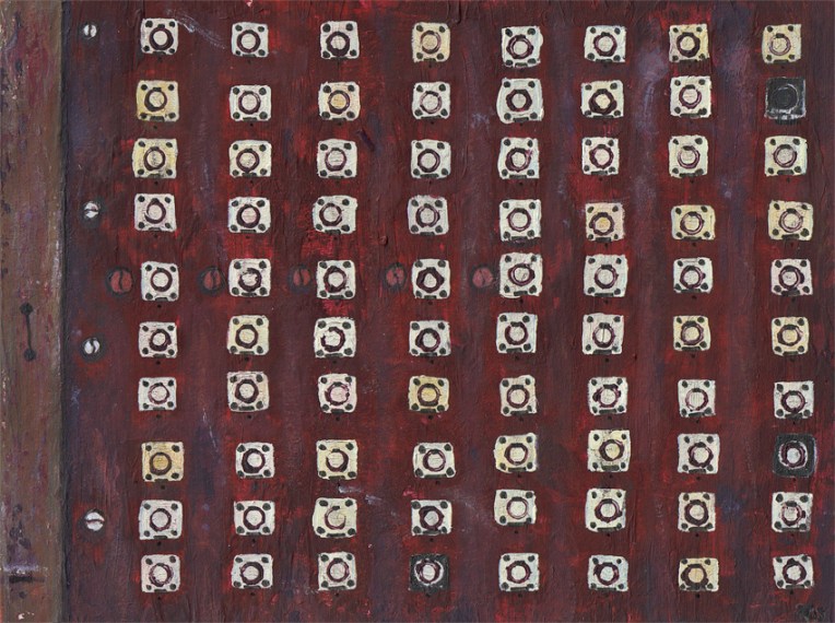 Random texture #2 – mixed media, 175 x 235 mm, 2013.