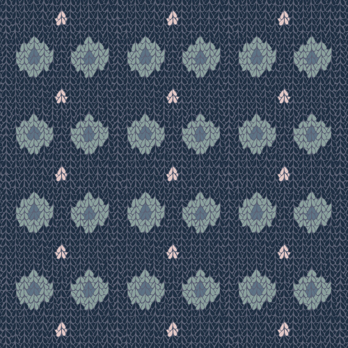 Cozy Knit (spots and stripes) #3 – surface pattern.