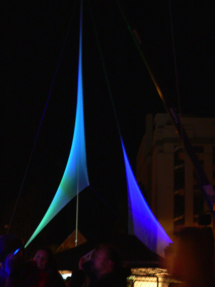 art architecture light installation Christchurch New Zealand