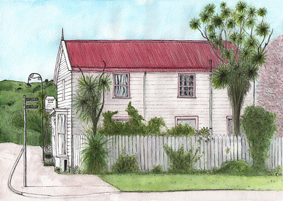 #2  Windermere (ink & watercolour)