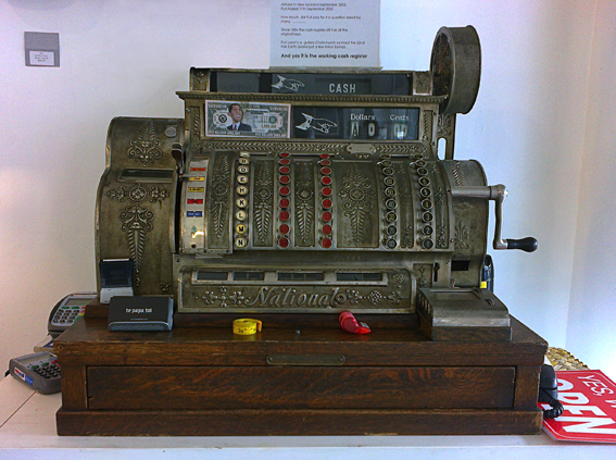 The old cash register – Tauranga, 2013