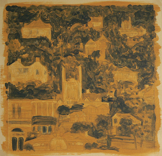 Work in progress # 1 – underpainting