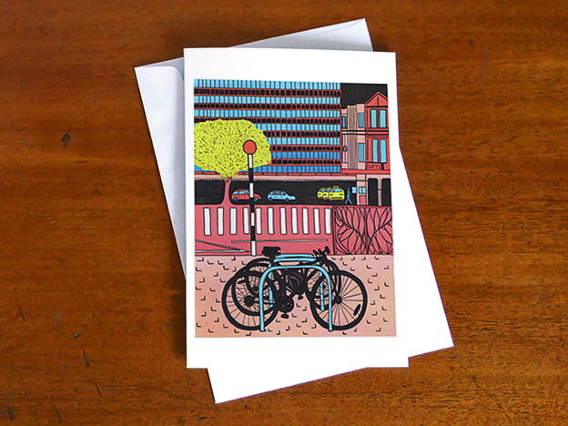 CBD – note card from an original illustration