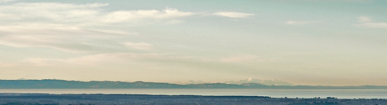 Kaikoura coast panorama, New Zealand — original photograph, 2013