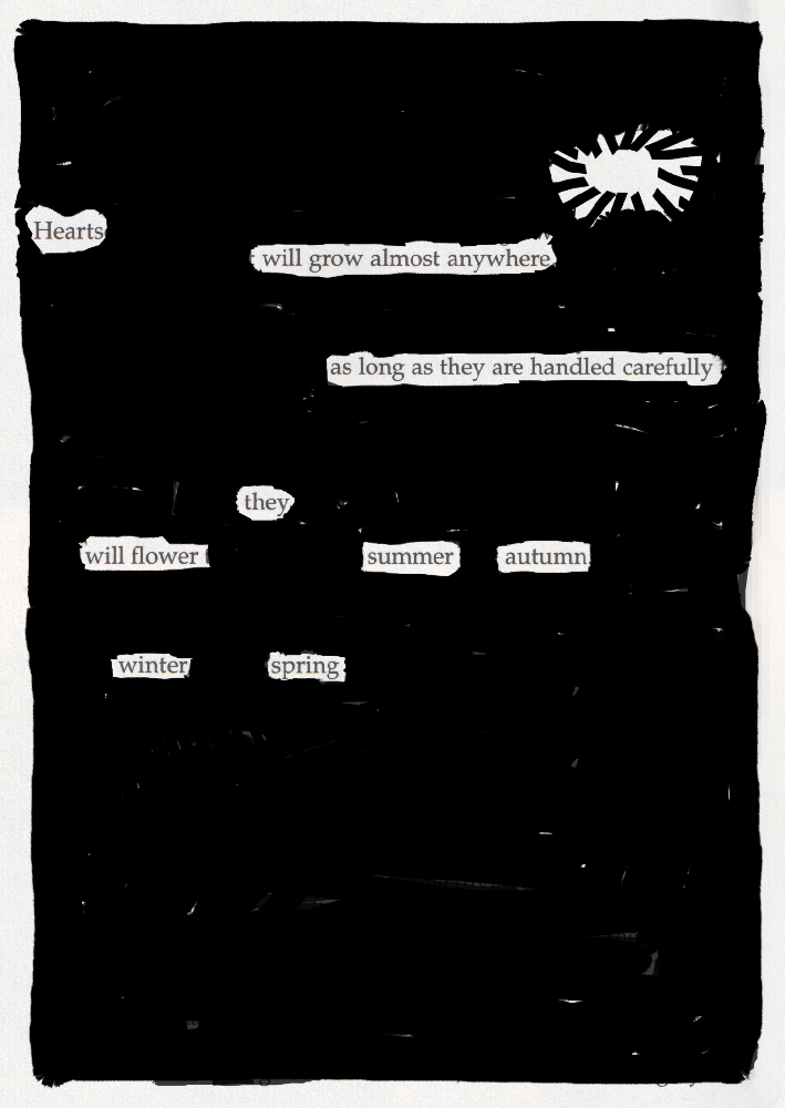 Blackout poem #13