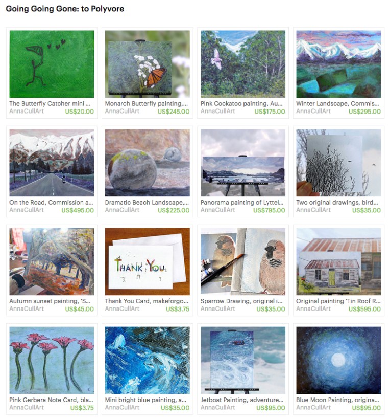 I was blown away when one of our team members in the Flash Mob made personal treasuries as a farewell gesture... Thank you, Donna