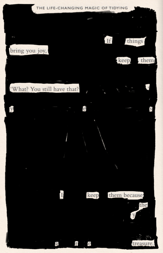 Blackout poem #14