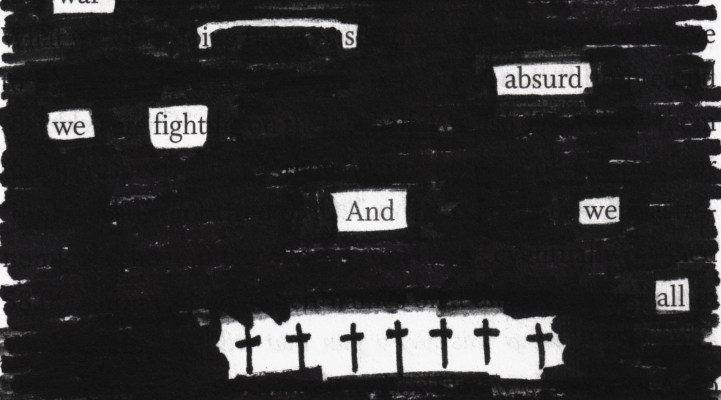 redacted text poem by Anna Cull