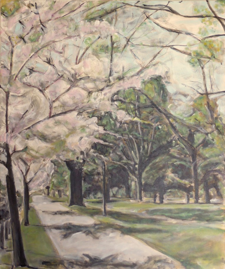 work in progress adding green and more details to the landscape